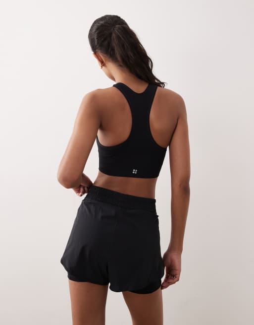 Sweaty – Betty Get Set – Czarne szorty treningowe 2-w-1, 2 z 5