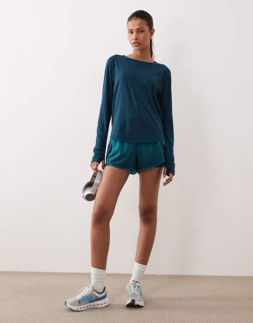 Sweaty Betty - Sæt med grønt ombre-print, 2 af 3