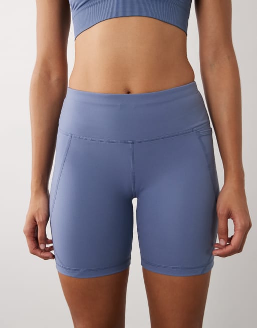 Sweaty Betty - Power - Legging short van 6 inch in blauw, 3 van 5