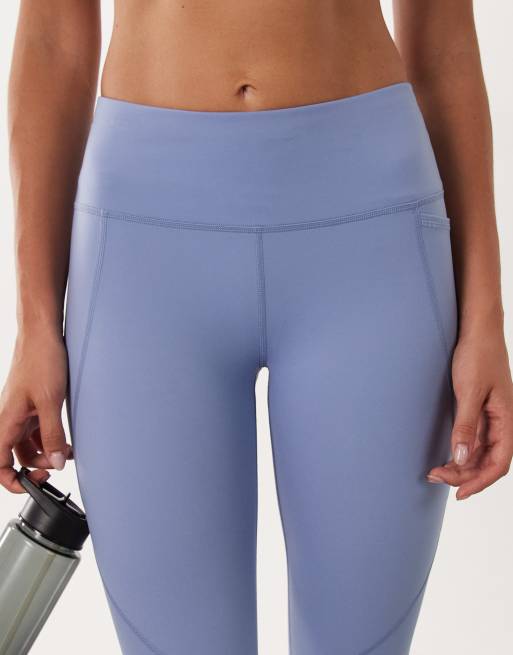 Sweaty Betty Power leggings da allenamento 7/8 blu slavato, 4 di 5