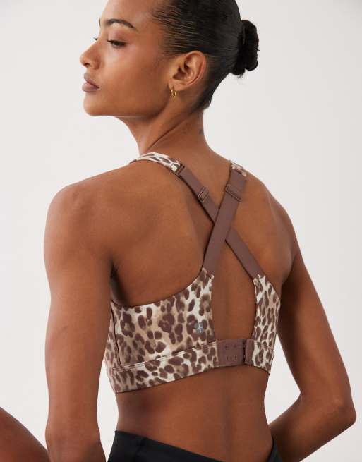 Sweaty Betty - Power Pulse - BH med leopardprint, 3 af 4