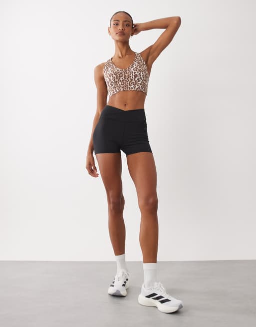 Sweaty Betty Power Pulse Bra in leopard print, 2 of 4