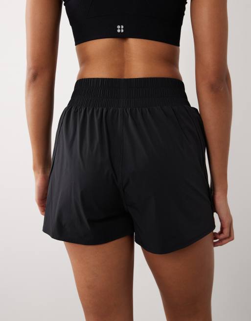 Sweaty Betty - Relay Replacer - Pantalones cortos negros, 5 de 5