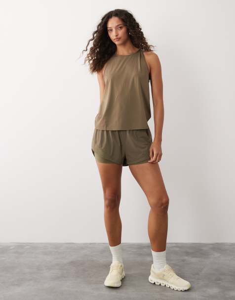 Sweaty Betty – Runner's High – Set in Khaki - view 1
