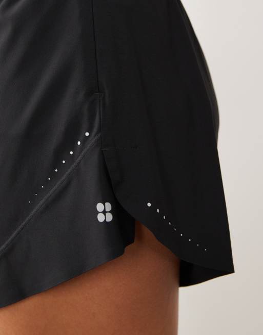 Sweaty Betty - Runners - Short ample à taille haute - Noir, 4 de 5