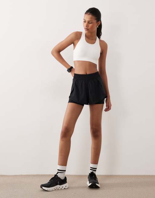 Sweaty Betty - Stamina - Hvid sømløs sports-BH, 3 af 4