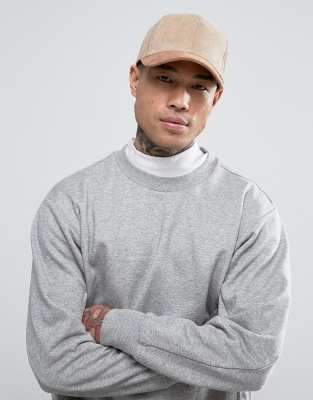Systvm Suedette Contrast Peak Baseball Cap