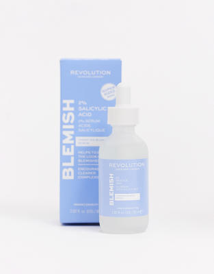 Сыворотка с 2% салициловой кислотой Revolution Skincare (большой флакон 60 мл)-Бесцветный