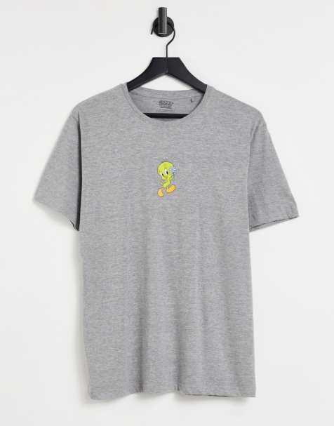 T-shirt grigia con Titti - view 1