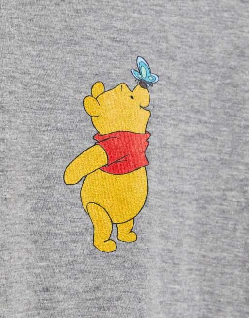 T-shirt grigia con Winnie The Pooh ASOS