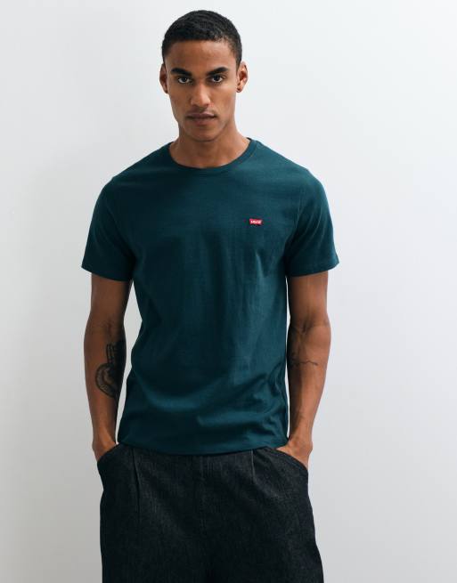 t-shirt Levi's original à logo batwing bleu marine, 3 de 5