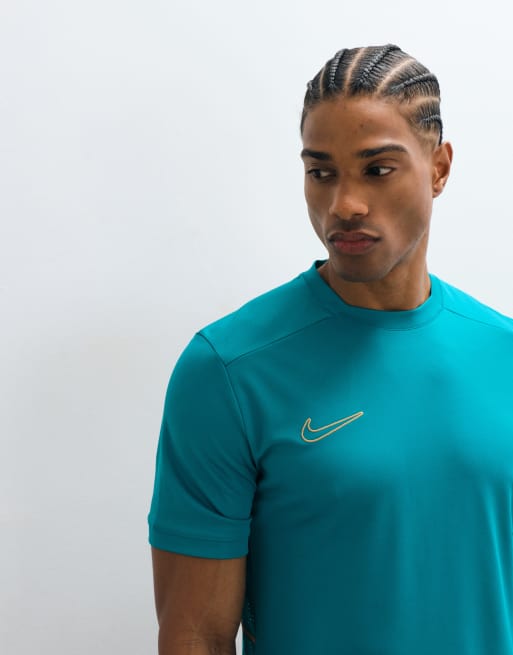 t-shirt Nike Football Academy bleu canard, 5 de 5