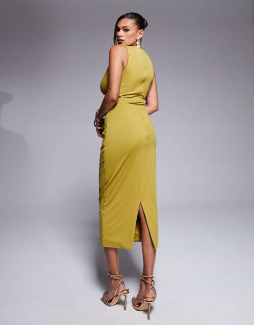 Taideux Fuller Bust Nikki jersey cut-out midaxi dress with