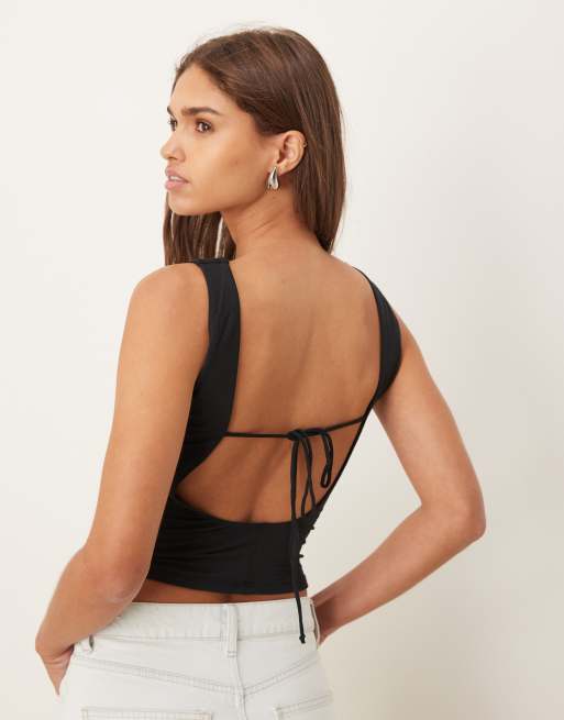 Backless top topshop best sale