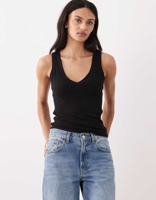 Tala - 365 Sculpting Lounge - Omkeerbare tanktop in zwart, 2 van 4