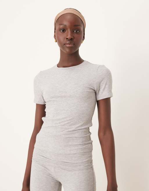 Tala 365 sculpting lounge T-shirt in gray