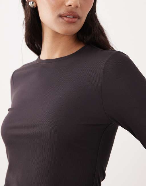 Tala - 365 - Top a maniche lunghe marrone, 4 di 4