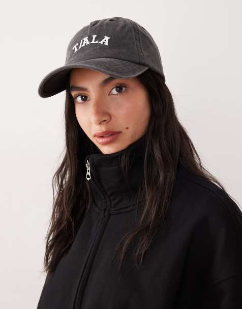 TALA - Cappellino da tutti i giorni nero slavato con logo - view 1
