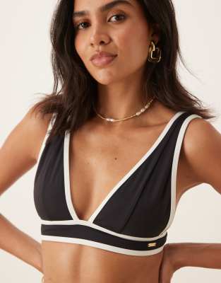 Tala Contrast Plunge Bikini Top