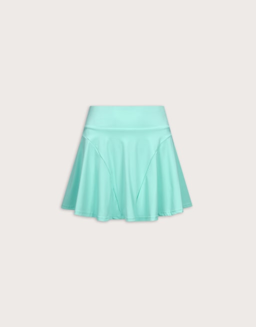 TALA - DayFlex - Falda pantalón azul cian vaporosa, 4 de 4
