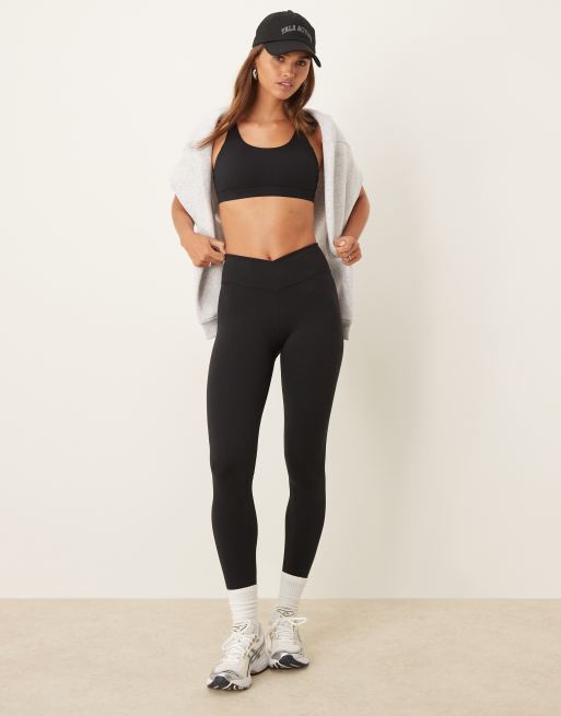 Tala - DayFlex - Legging met overslag in zwart