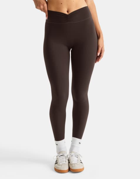 Tala DayFlex wrap high waisted leggings in americano - view 1