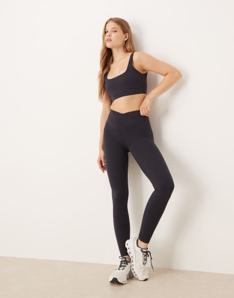 Tala DayFlex wrap high waisted leggings in midnight navy - view 1