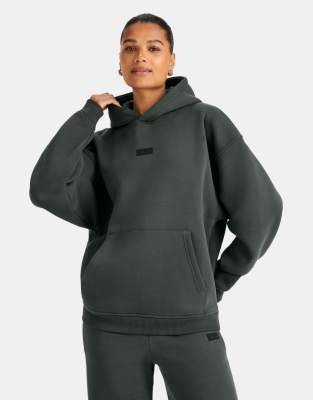 Tala Graphic Oversized Hoodie In Green