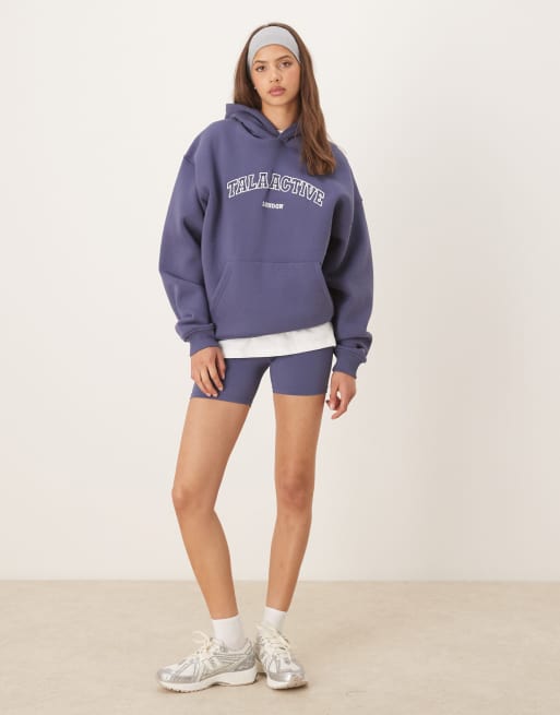 Tala logo hoodie in blue