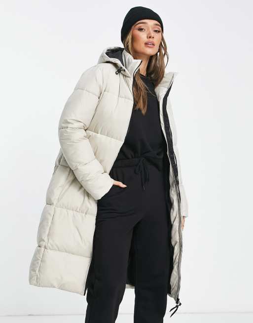 Womens sale longline puffer