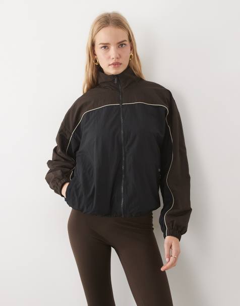 TALA multiway contrast windbreaker in americano and black - view 1