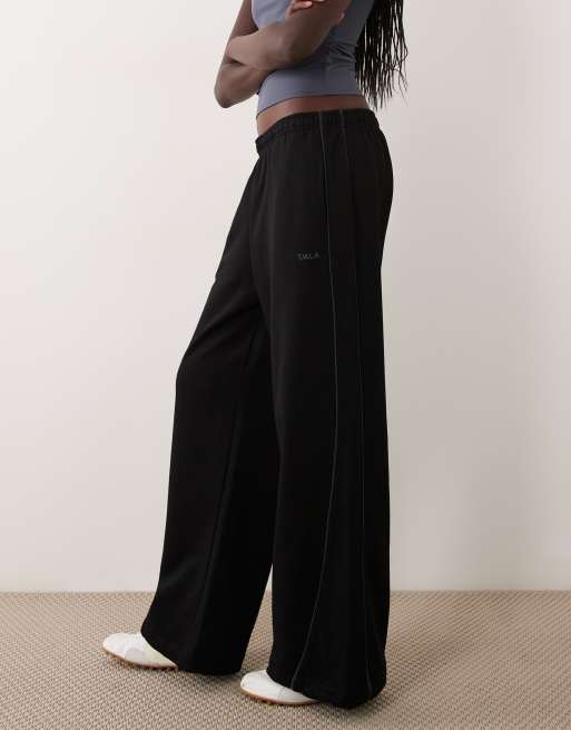 TALA multiway wide leg trackies in black, 2 of 5