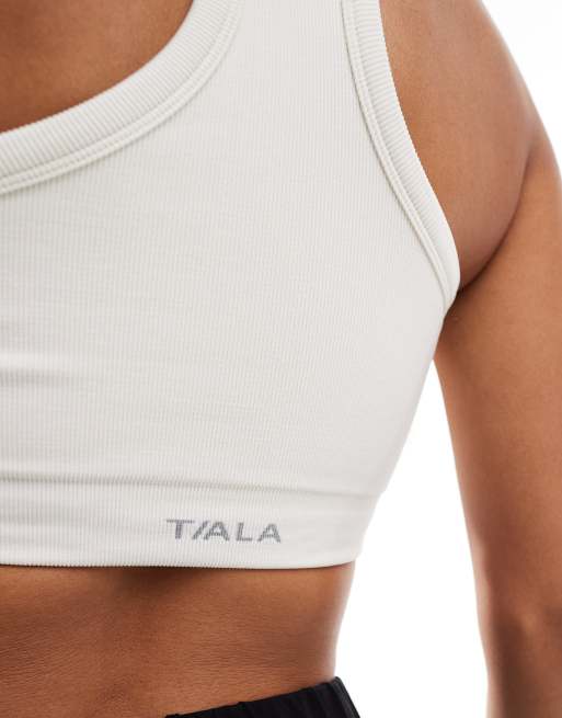Off white sports bra clearance