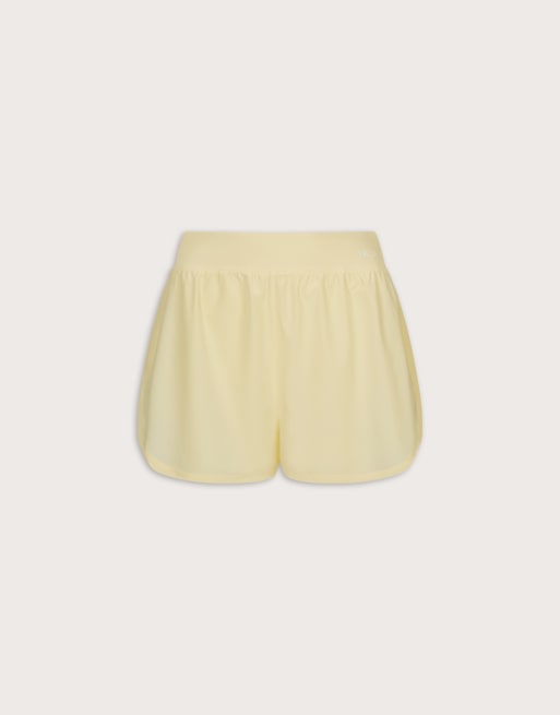TALA SkinLuxe built-in 2-in-1 shorts in lemon yellow, 3 of 3