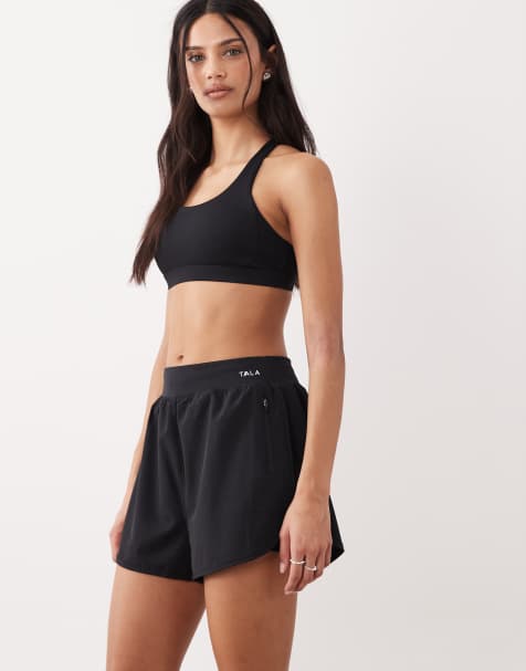 Tala – SkinLuxe Built-in – 2-in1-Shorts in Schwarz mit seitlichem Reißverschluss - view 1