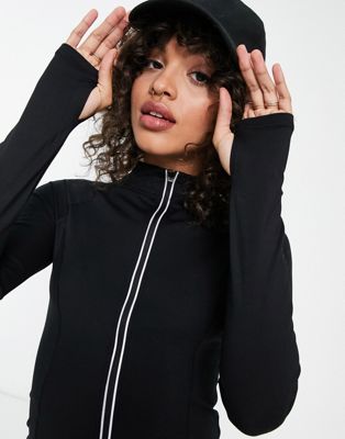 TALA Skinluxe contour jacket in black