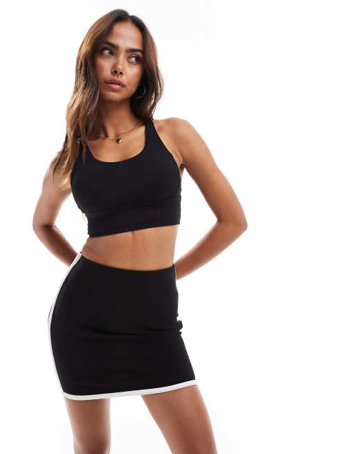 TALA – Skinluxe – Crossback-Sport-BH in Schwarz