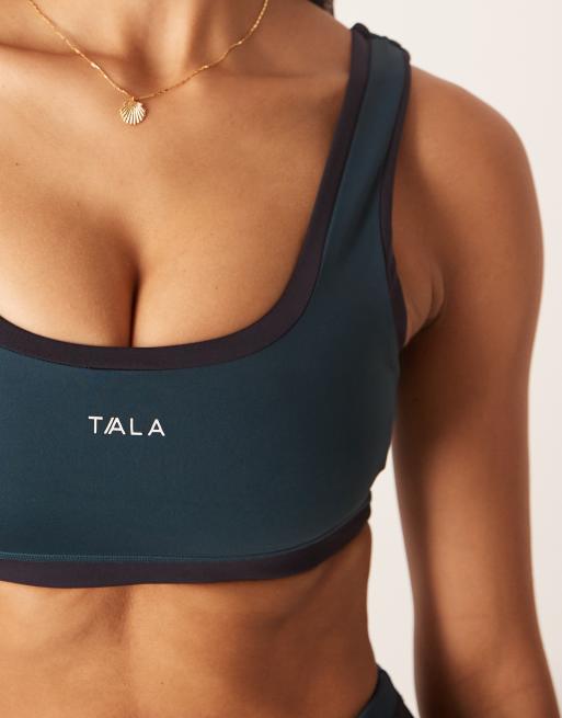 Tala SkinLuxe double layer bra in midnight navy, 2 of 4