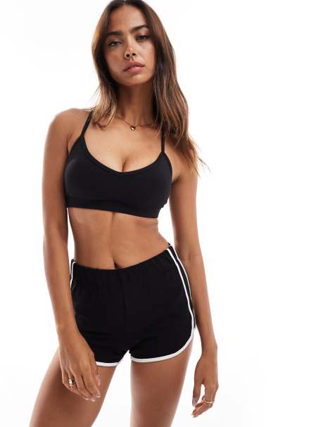 TALA - Skinluxe - Gewatteerde multiway mini sport bh in zwart - view 1