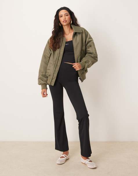 Tala Skinluxe high waisted flared leggings in black - view 1