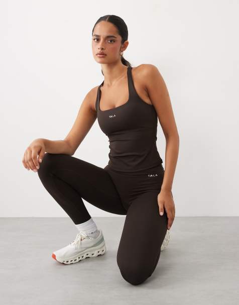 TALA SkinLuxe high waisted leggings in americano - view 1