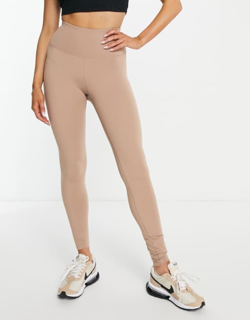 Cotton On Body HI SHINE FULL LENGTH - Leggings - cedar brown/brown 