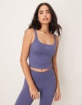 [Tala] Tala Skinluxe scoop neck singlet in blue 10-12 Blue