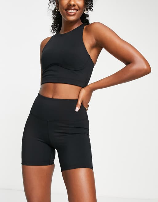 TALA Skinluxe shorts in black exclusive at ASOS