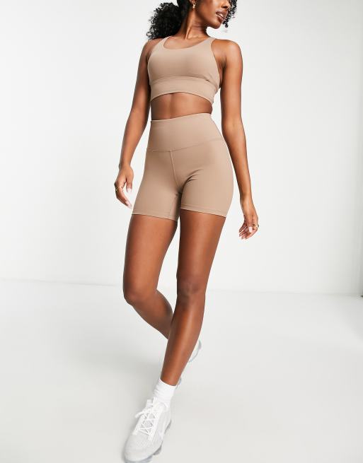 TALA – Skinluxe – Shorts in Mokka-Braun, exklusiv bei ASOS
