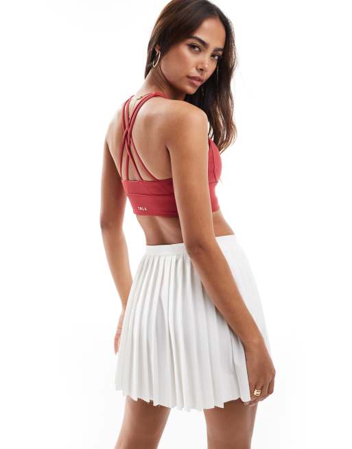 TALA - Skinluxe - Sport bh met gekruiste achterkant in rood