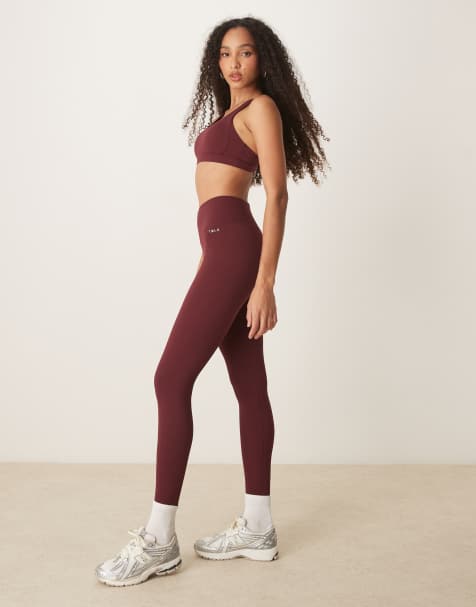 Tala Skinluxe V waist leggings in red - view 1