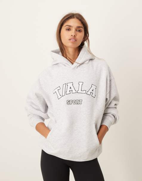 Tala - Sweat à capuche à logo - Gris - view 1
