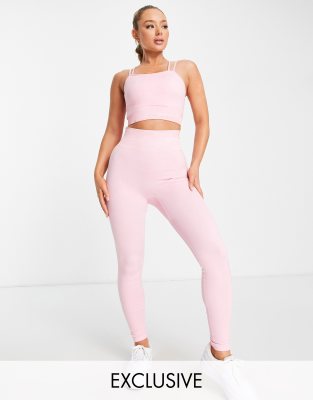 pink activewear set