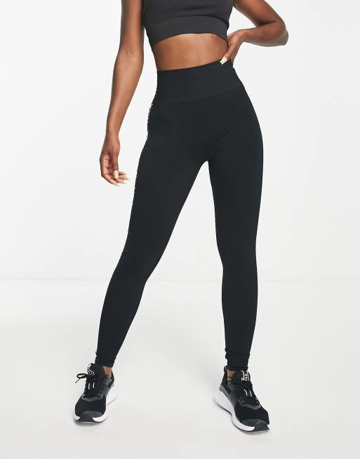 TALA Zinnia logo seamless leggings in black